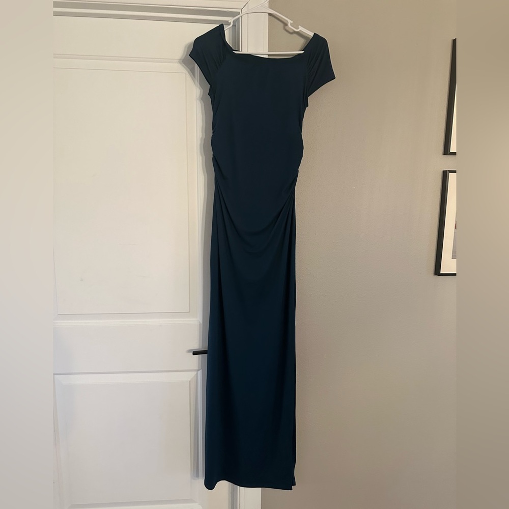 Women’s Maternity Off the Shoulder Maxi Dress